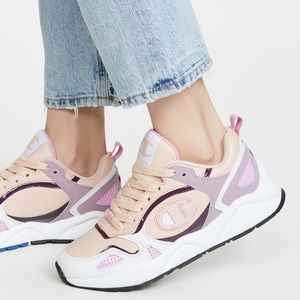 RARE Champion NXT purple and orange sneakers